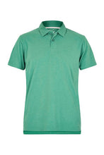 Load image into Gallery viewer, WEIRDFISH MENS JETSTREAM BRANDED POLO DARK JADE
