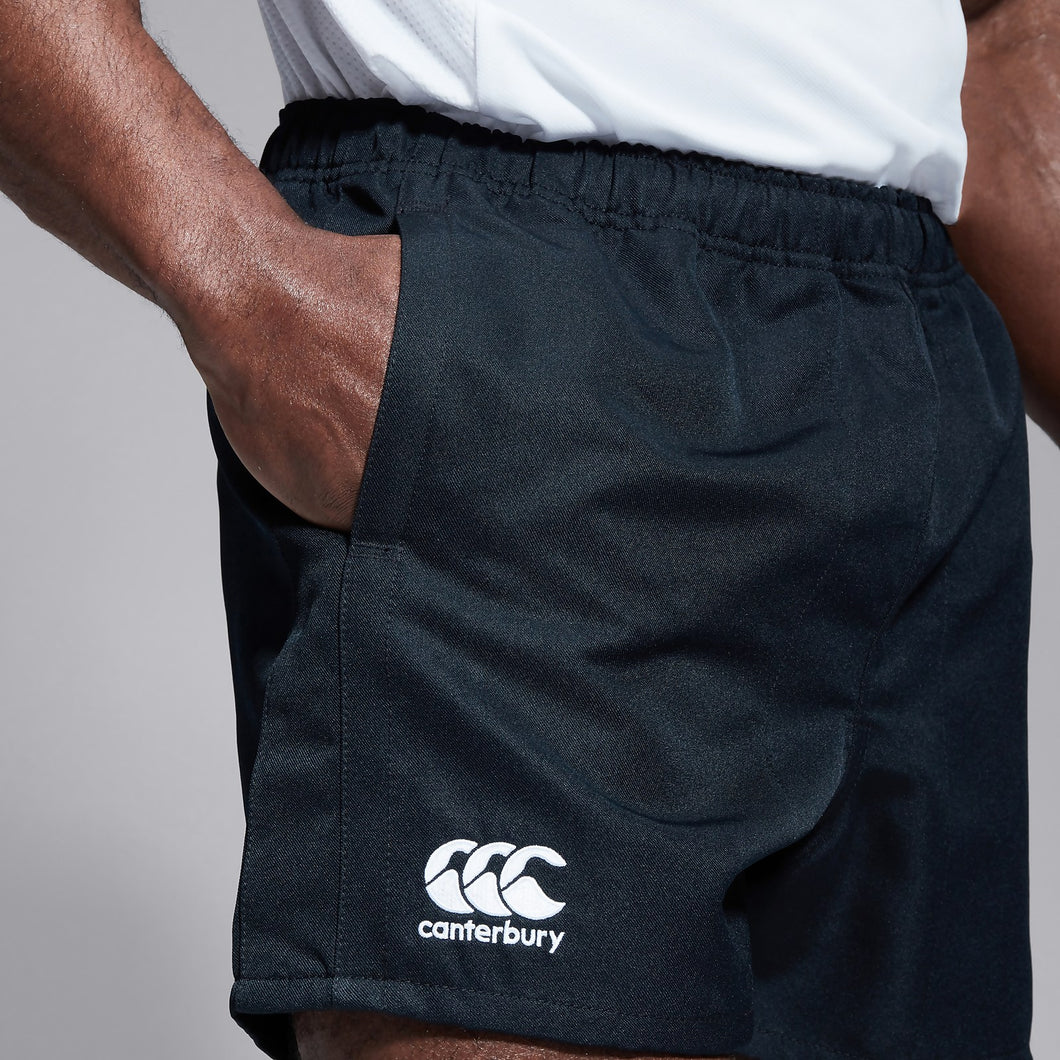 CANTERBURY PROFESSIONAL COTTON SHORT BLACK