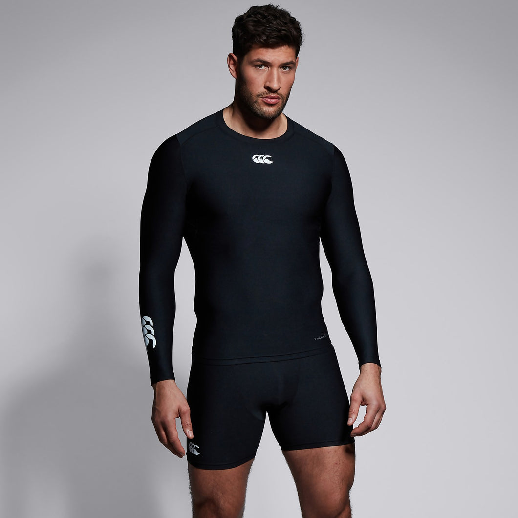 CANTERBURY THERMO REG LONG SLEEVE TOP BLACK