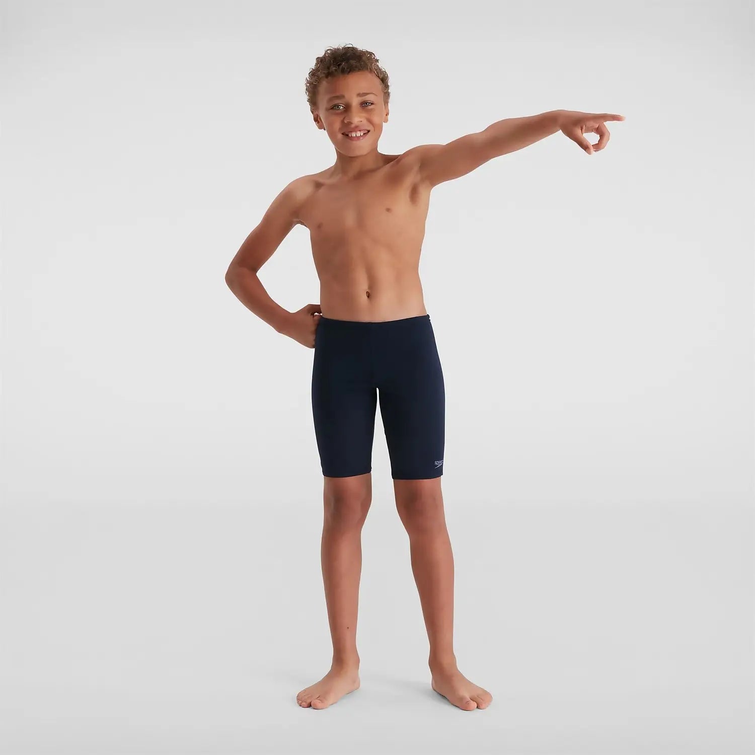 SPEEDO BOYS ECO ENDURANCE SWIMMING JAMMER NAVY