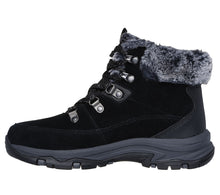 Load image into Gallery viewer, SKECHERS WOMENS TREGO SNOW WORRIES BLACK
