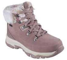 Load image into Gallery viewer, SKECHERS WOMENS TREGO SNOW WORRIES MAUVE
