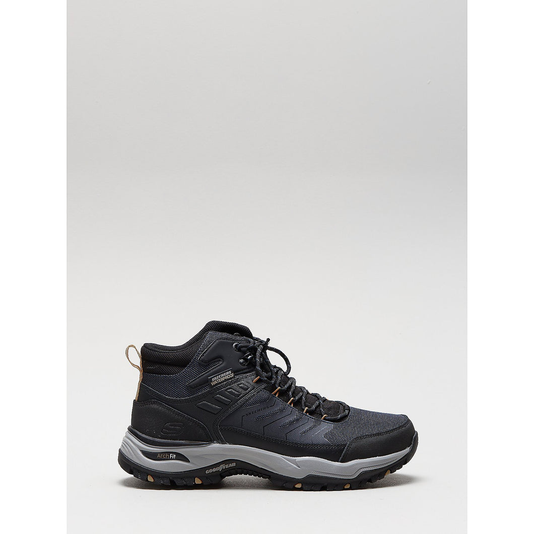 SKECHER MENS ARCH FIT DAWSON BT NAVY/BLACK