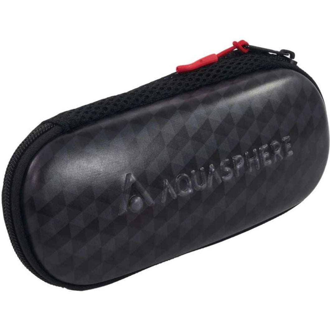 AQUASPHERE GOGGLE CASE BLACK/RED