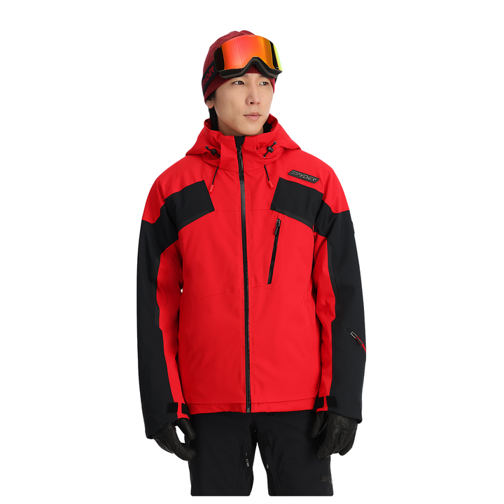 Spyder Men's Tempo Jacket ~ Red & cheapest Black ~ XL