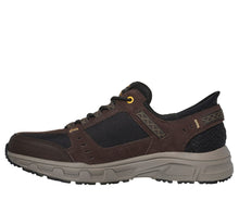 Load image into Gallery viewer, SKECHER MENS OAK CANYON SLIP IN BROWN/BLACK
