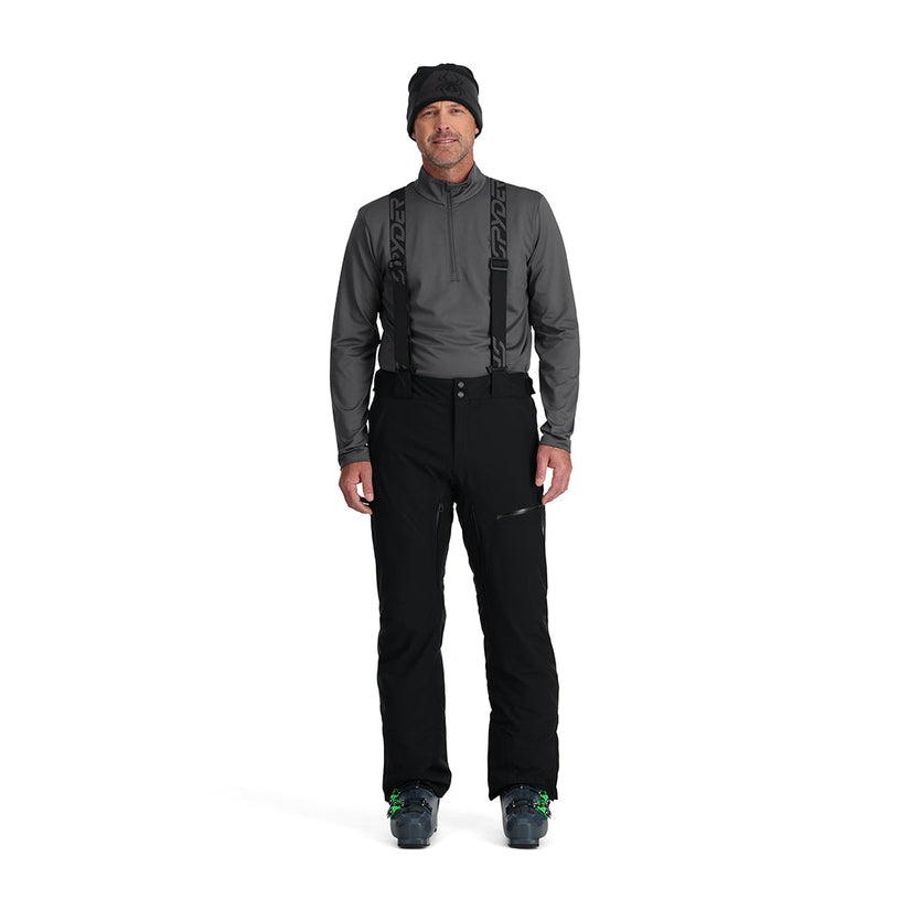 SPYDER MENS DARE PANTS REGULAR BLACK