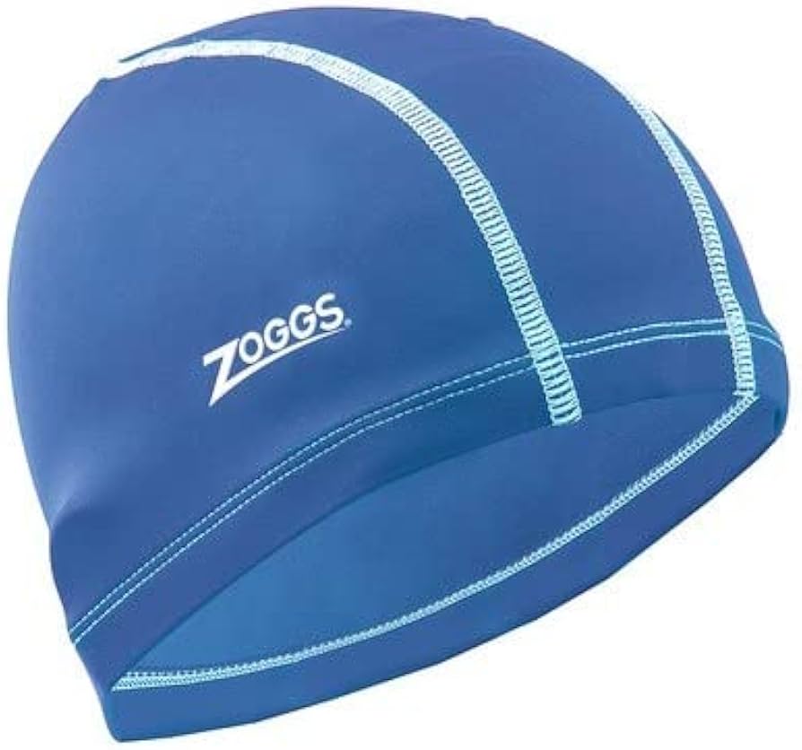 ZOGGS NYLON SPANDEX SWIM CAP BLUE