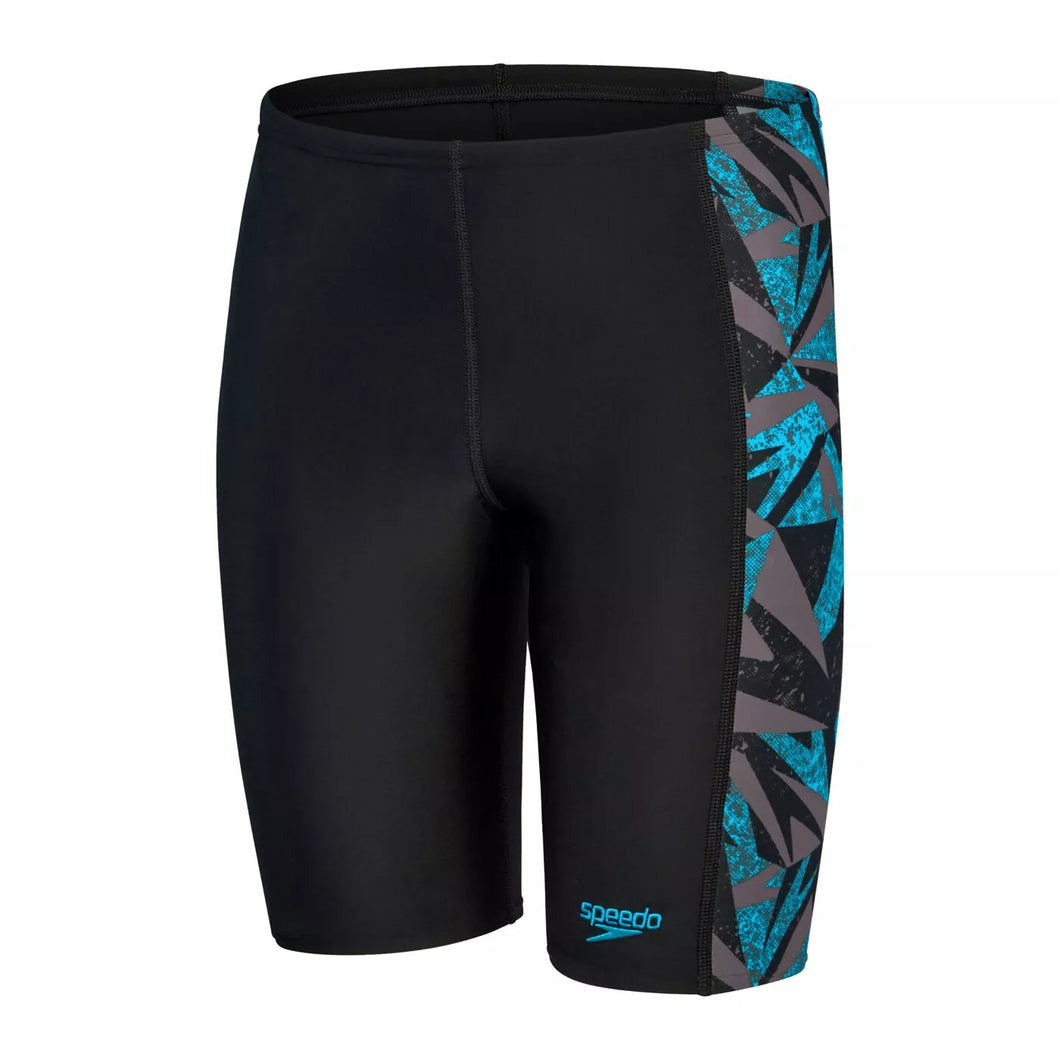 SPEEDO BOYS HYPERBOOM JAMMER BLACK/BLUE