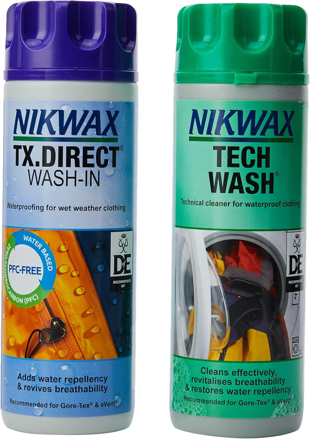 NIKWAX TECH WASH TX DIRECT TWIN PACK