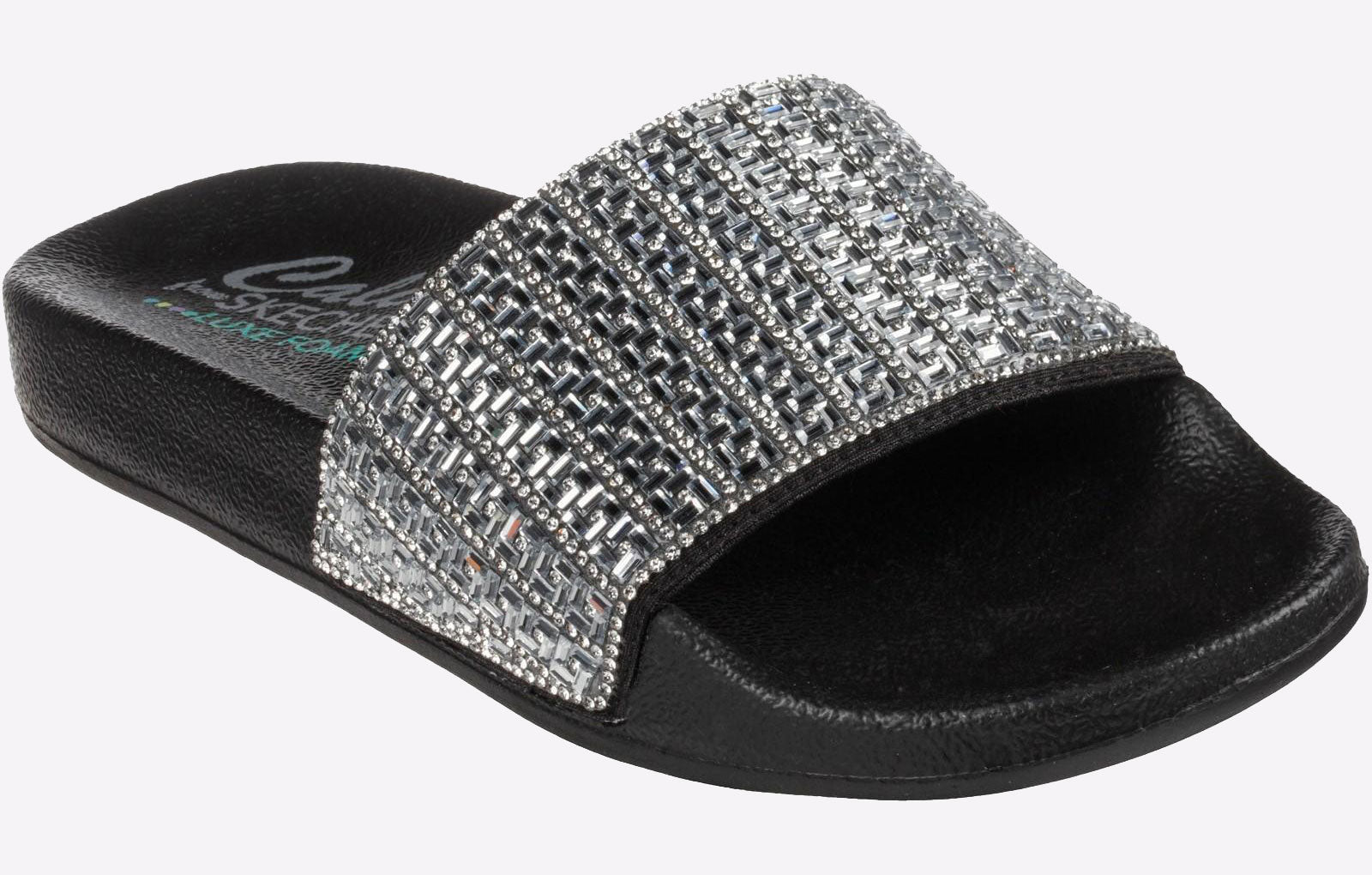 Skechers sparkle slides on sale