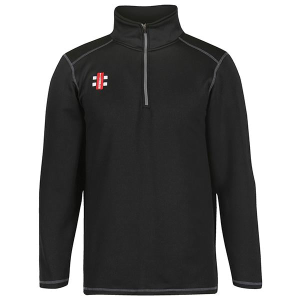 GRAY NICOLLS JUNIOR STORM FLEECE BLACK 11-12