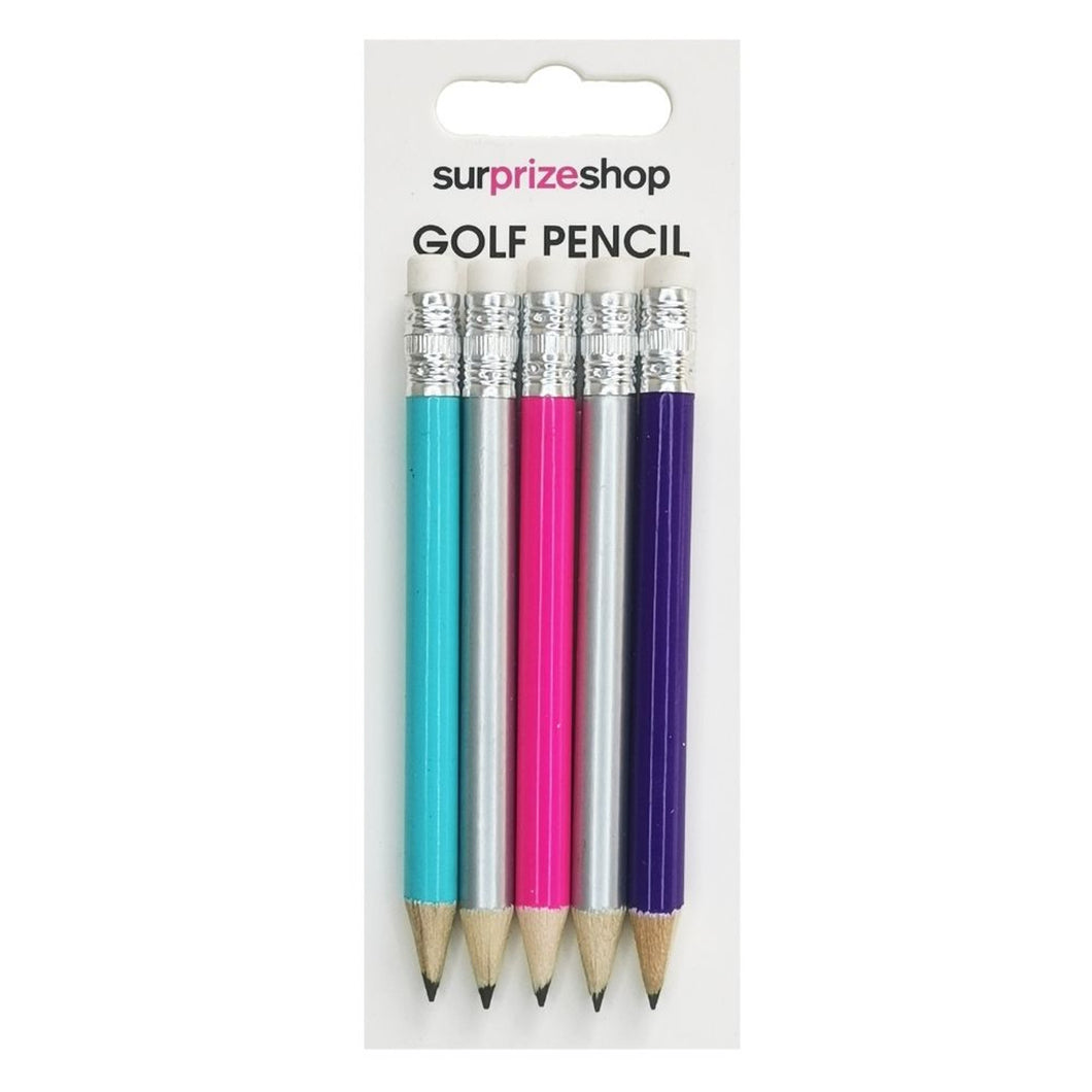 SURPRIZESHOP PACK 5 GOLF PENCILS