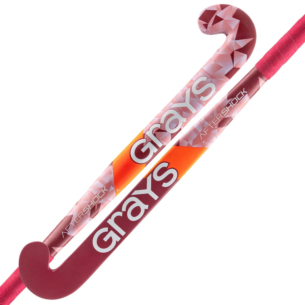 GRAYS AFTERSHOCK HOCKEY STICK ULTRABOW PINK/RED 36.5L