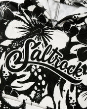 Load image into Gallery viewer, SALTROCK HIBISCUS CHANGING TOWEL BLACK/WHITE
