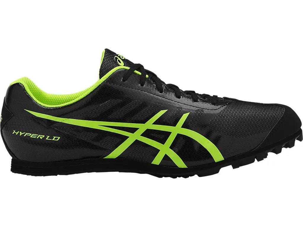 ASICS LONG DISTANCE RUN SPIKE BLACK YELLOW