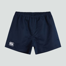 Load image into Gallery viewer, CANTERBURY SENIOR PROFESSIONAL  POLYESTER  RUGBY SHORT NAVY
