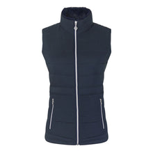 Load image into Gallery viewer, PURE GOLF EQUINOX FUR GILET NAVY
