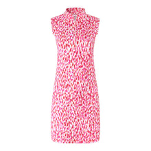 Load image into Gallery viewer, PURE GOLF WOMENS MILEY SLEEVELESS DRESS PETAL POLKA
