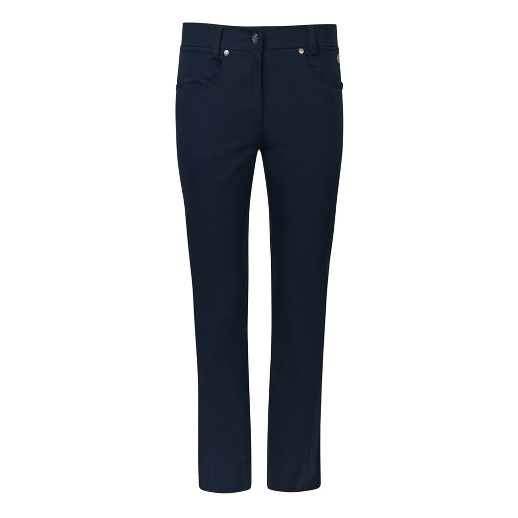 PURE GOLF BERNIE LINED TROUSER 27' NAVY