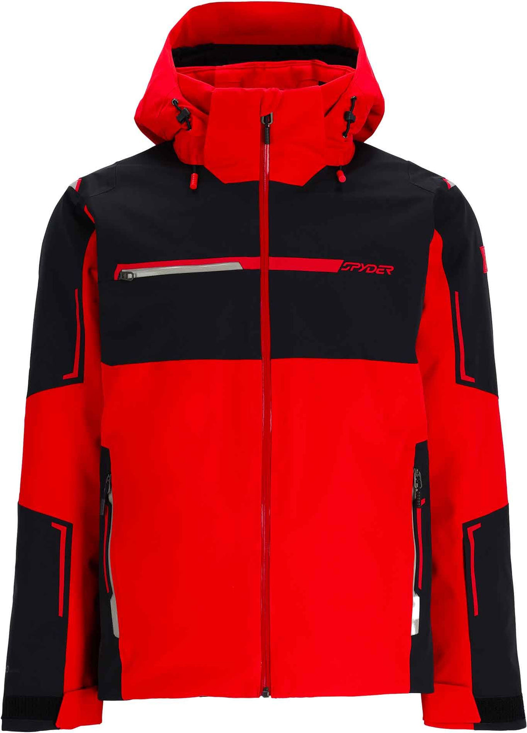 SPYDER TITAN SNOW SKI JACKET RED