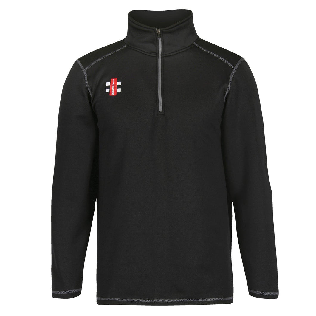 OXTON CC SENIOR STORM FLEECE 1/4 ZIP BLACK