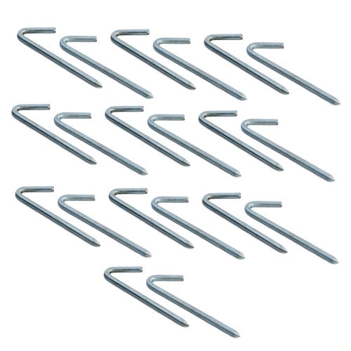 PRECISION HEAVY DUTY STEEL NET PEGS 20 PACK