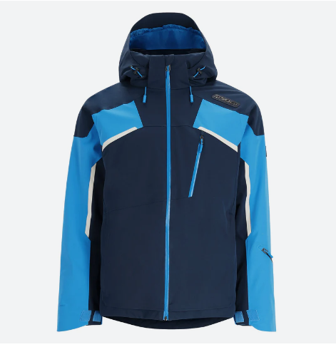 SPYDER MENS LEADER SKI JACKET TRUE NAVY