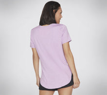 Load image into Gallery viewer, SKECHERS WOMENS GO DRI SWIFT TUNIC TEE LILAC
