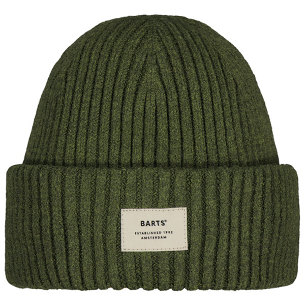 BARTS KIDS BASALTH BEANIE ARMY GREEN 53-55