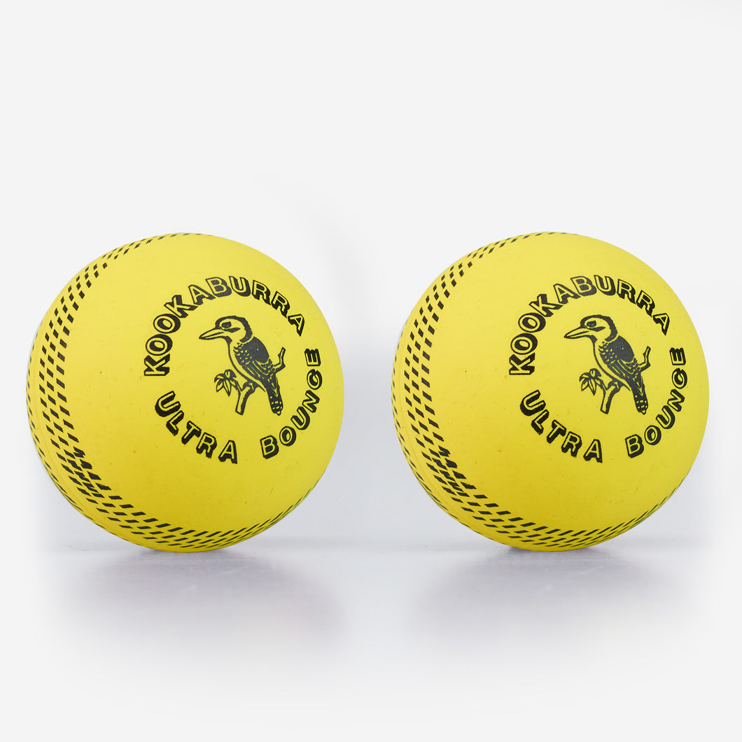 KOOKABURRA ULTRA BOUNCE BALL YELLOW or PINK