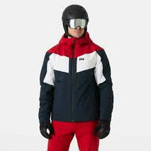 Load image into Gallery viewer, HELLY HANSEN  CARV LIFALOFT 2.0 SKI JACKET NAVY
