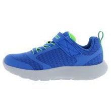 Load image into Gallery viewer, SKECHER INFANT BOYS DYNA LITE TRAINER BLUE/LIME
