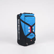 GRAY NICOLLS  TEAM 200 WHEELIE BAG CYAN