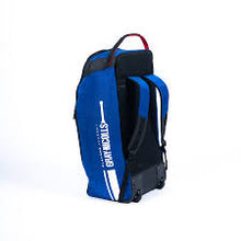 Load image into Gallery viewer, GRAY NICOLLS PLAYERS ACADEMY  WHEELIE DUFFLE BAG BLUE
