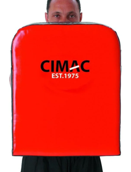 CIMAC JUMBO STRAIGHT SHIELD RED