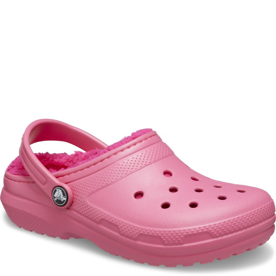CROCS TODDLER CLASSIC LINED CLOG PINK