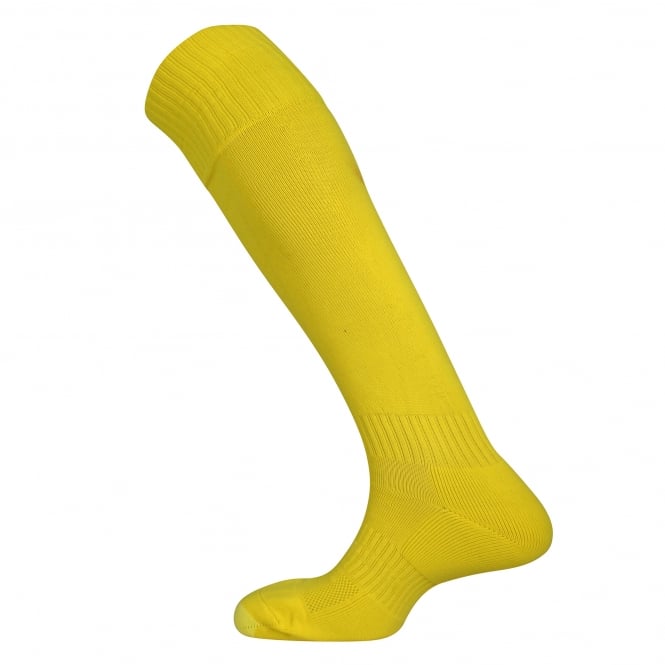 MITRE MERCURY PLAIN FOOTBALL SOCKS - YELLOW