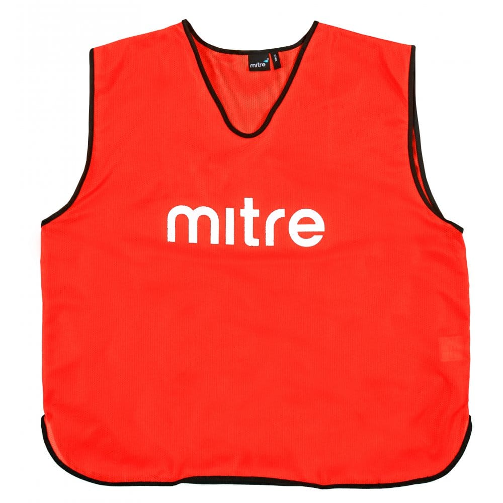 MITRE MESH PRO TRAINING BIB RED