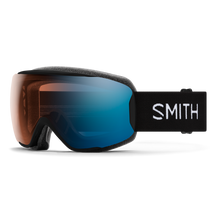 Load image into Gallery viewer, SMITH ADULT MOMENT SMALL FIT SKI GOGGLE BLACK BLUE S1-S3
