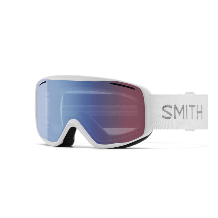 SMITH ADULT RALLY SMALL FIT SKI GOGGLE WHITE CAT S1