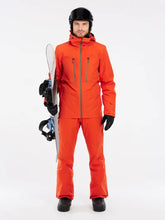 Load image into Gallery viewer, PROTEST MENS MOTHY SKI JACKET BURNT ORANGE
