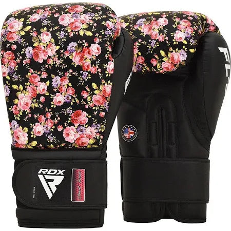 RDX BOXING GLOVES FLOWERS FL5