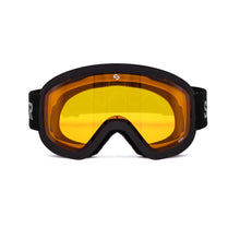 Load image into Gallery viewer, SINNER SENIOR  ESTES SKI GOGLE MATTE BLACK ORANGE LENS
