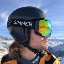 Load image into Gallery viewer, SINNER SENIOR  EMERALDC SKI GOGGLE MATTE BLACK
