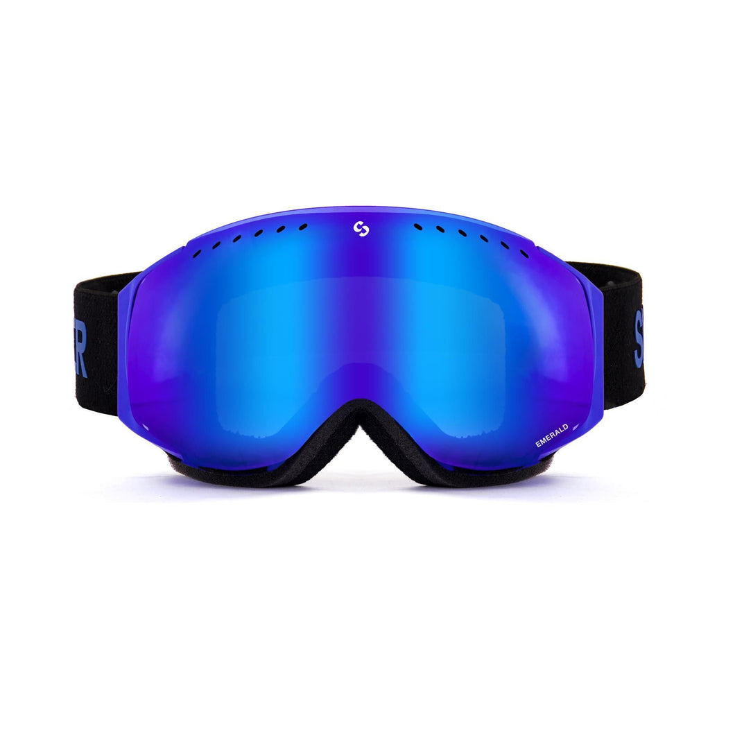 SINNER SENIOR EMERALD SKI GOGGLE  MATTE BLUE NEON