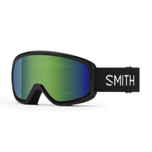 Load image into Gallery viewer, SMITH JUNIOR SNOWDAY SKI GOGGLE BLACK GREEN SOL-X MIRROR S3
