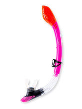 Load image into Gallery viewer, TWO BARE FEET ADULT PRO SERIES DRY TOP SILICONE SNORKEL ASSORTED COLOURS
