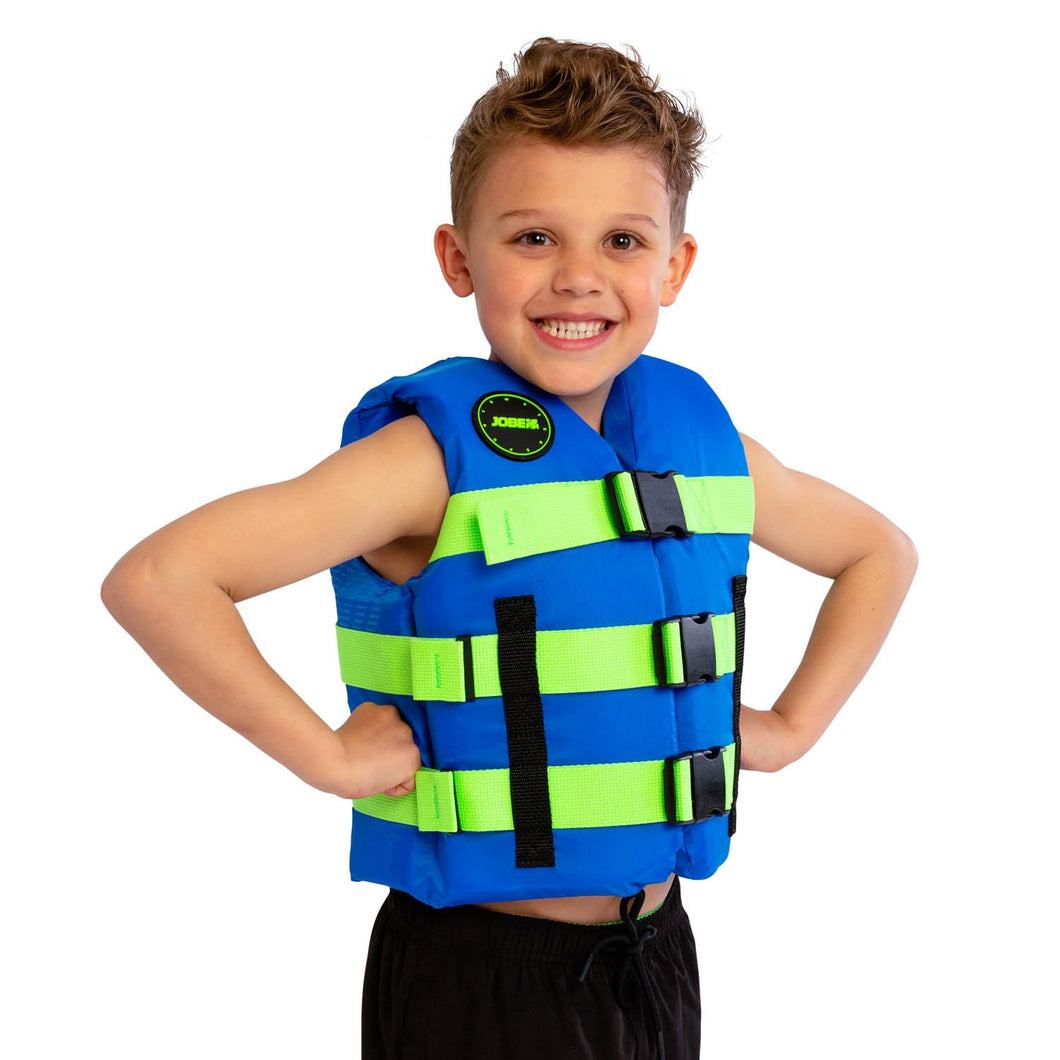 JOBE YOUTH NYLON LIFE VEST BLUE/LIME